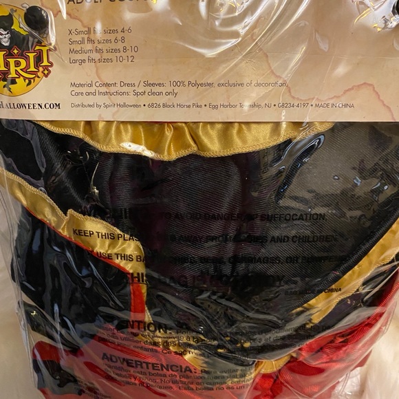 New inpackage Adult Play. Spanish Pirate - Picture 6 of 8